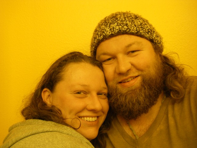 Erik & Amanda just moved into HippyLand, May 2010