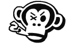 The Sticker Junkie Monkey