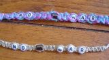 NO WAR Hemp Bracelet.