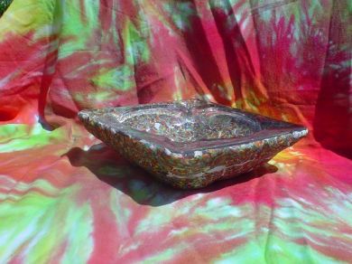 Polymer Clay Ashtray.