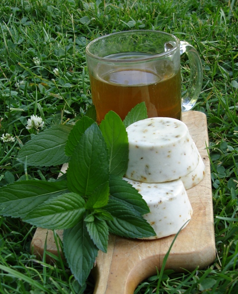 Green Tea with Peppermint Soap