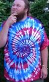 Grateful Dead Spiral Tie Dye T-Shirt.