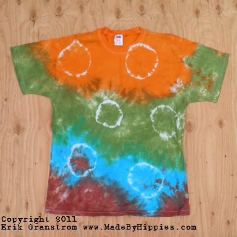 Mother Earth Spots N Dots Tie Dye T-Shirt.