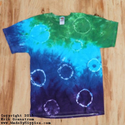 Shibori Tie Dye T-Shirt.