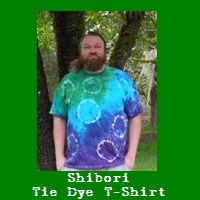 Shibori Tie Dye T-Shirt.