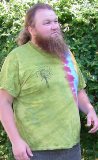 Green Shaman Tie Dye T-Shirt.