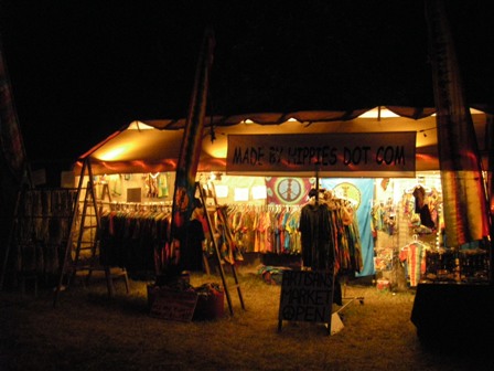 Made By Hippies Tie Dye Vending at the NW World Reggae Festival.